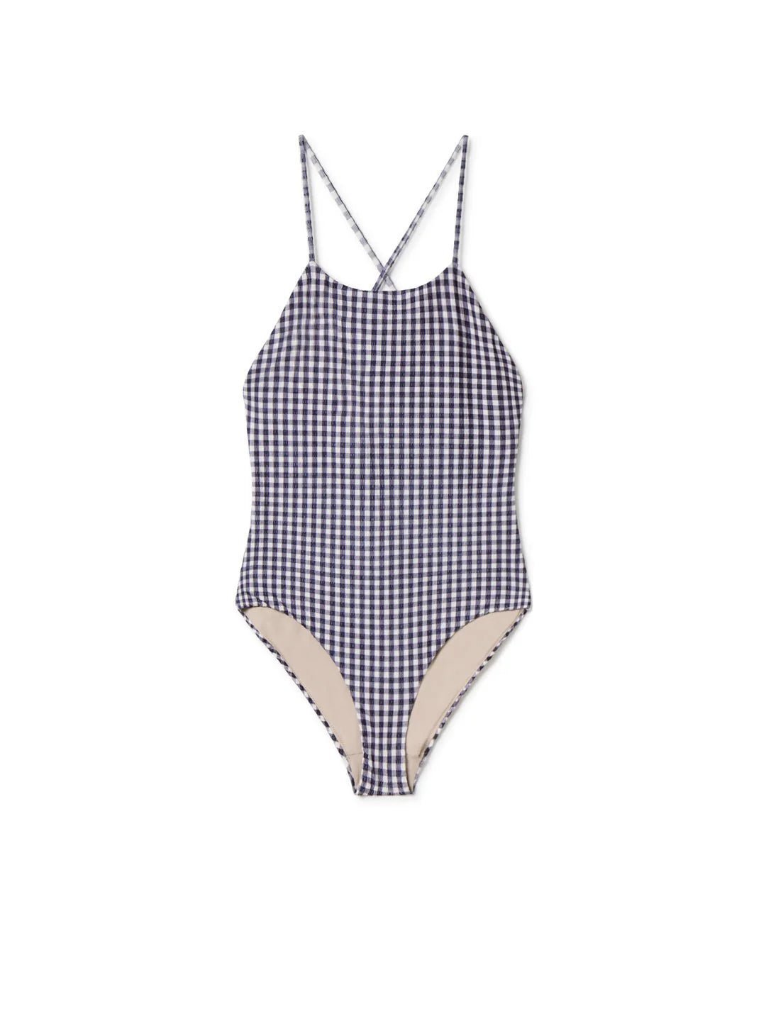 Portrush Swimsuit Vichy Black