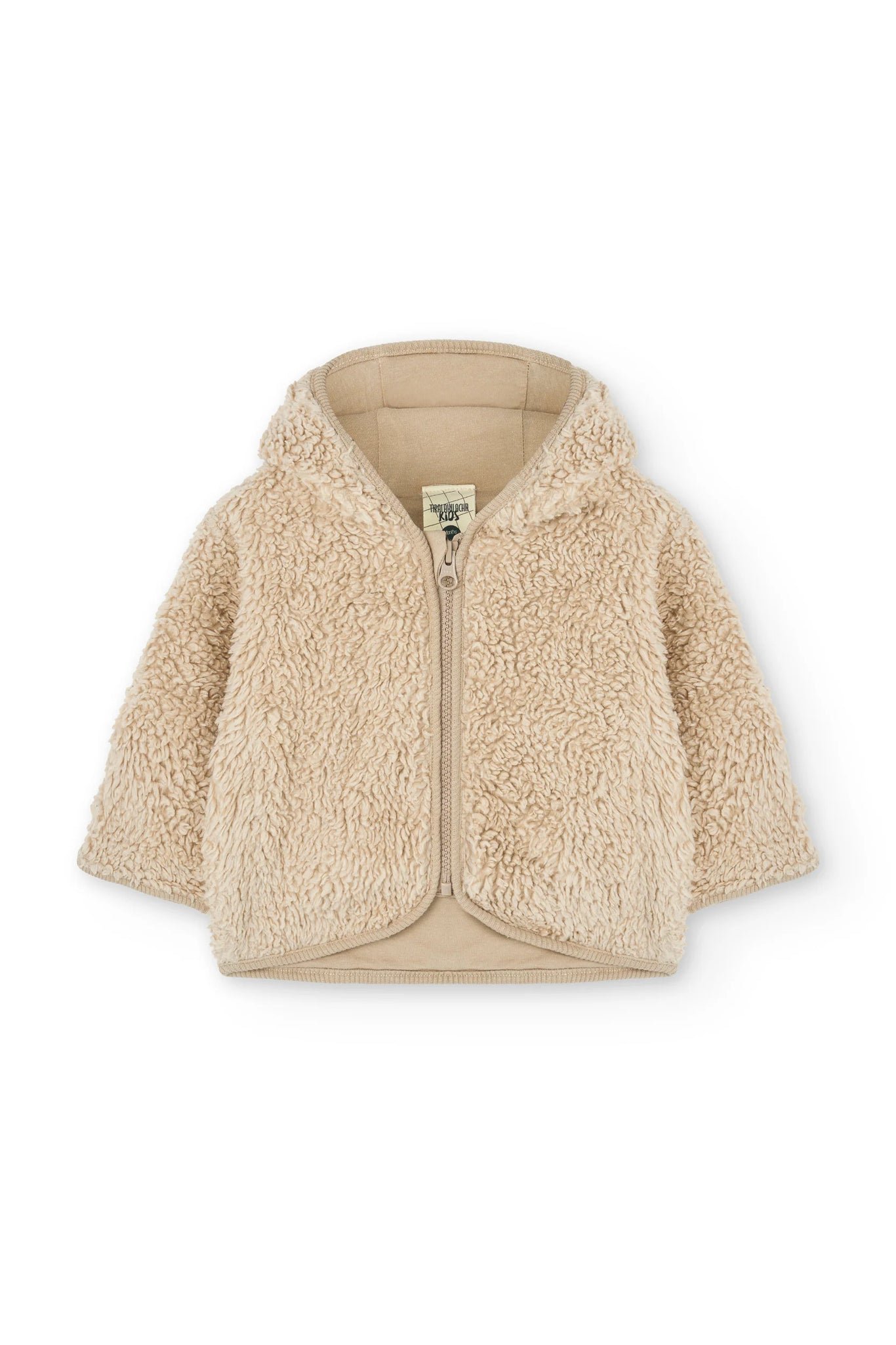 Baby Sherpa Jacket White