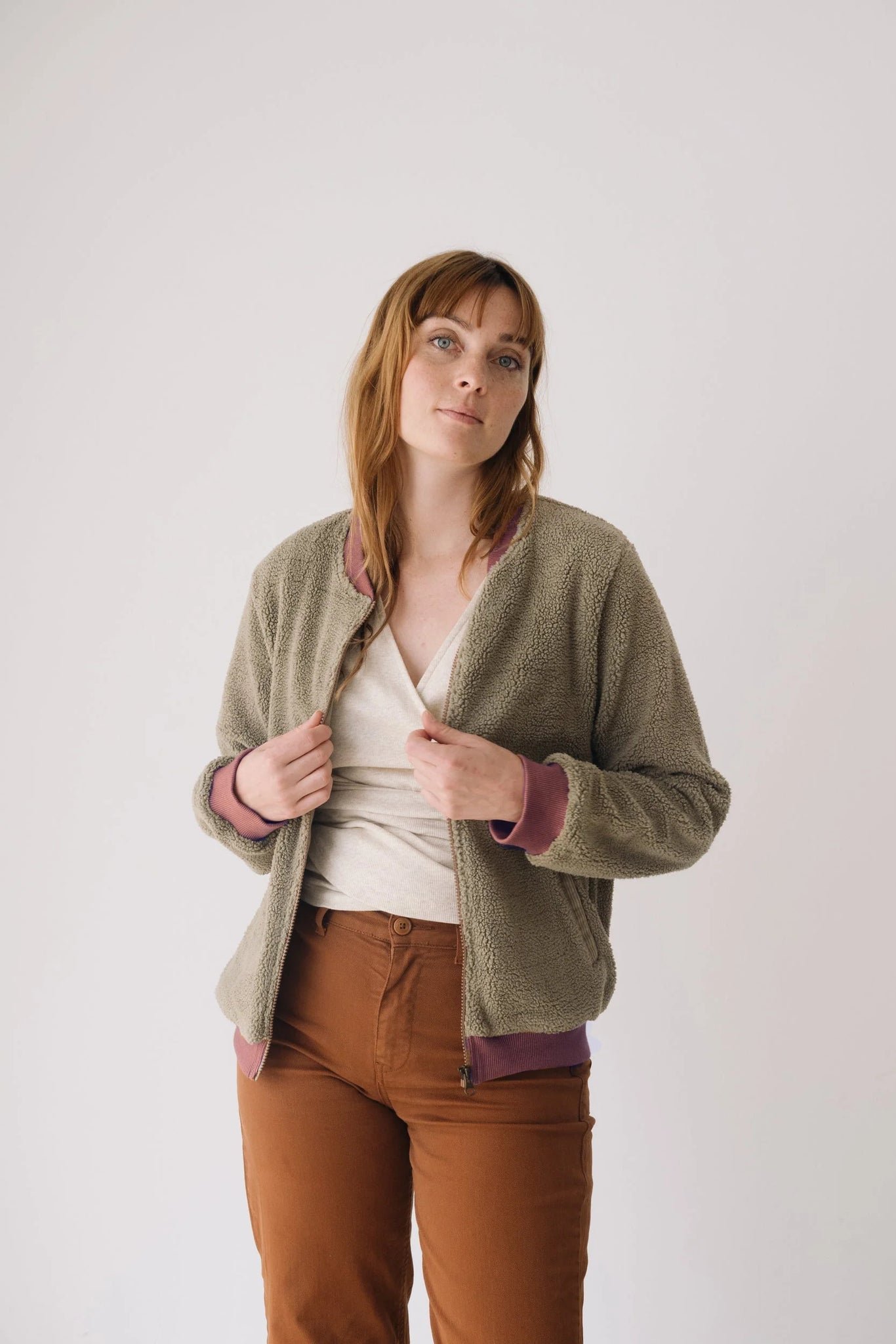 Sherpa Jacket Green