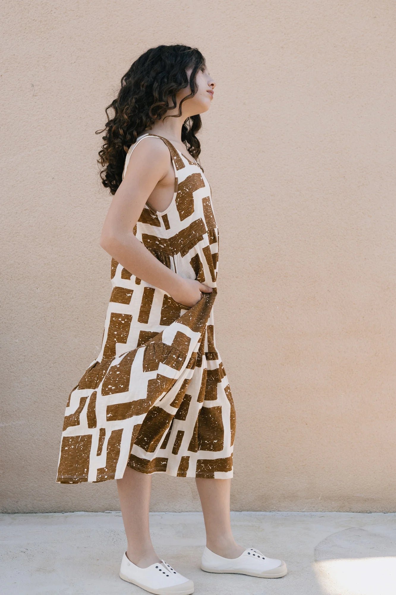 Alanis Dress Brown