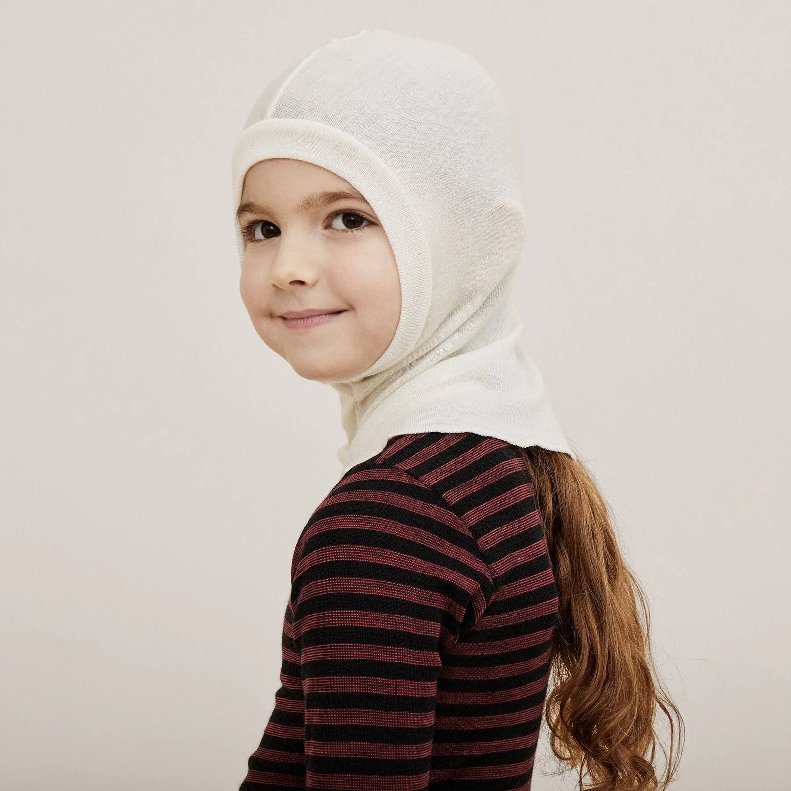 Klassikko Children's Balaclava Off-White