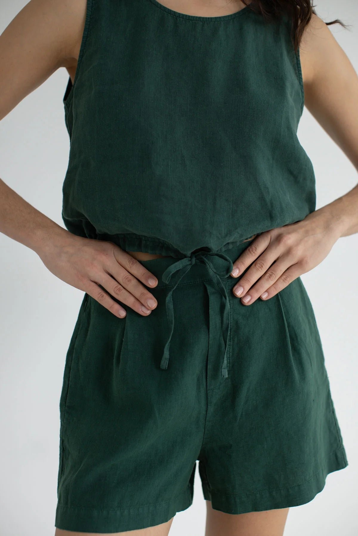 Harakka Shorts Garden Green