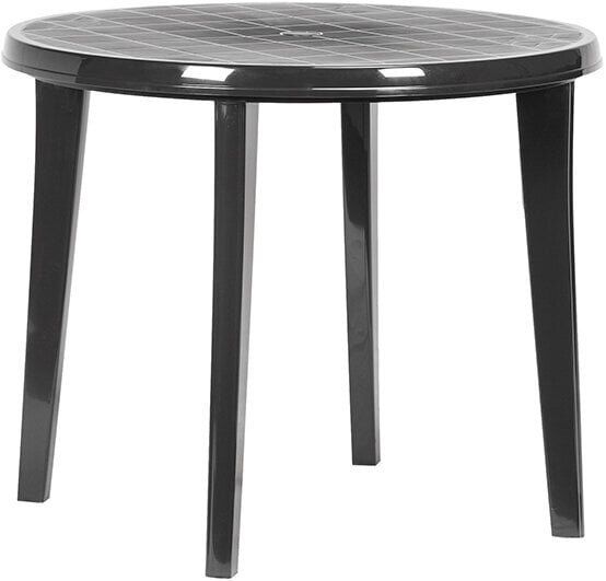 4Living Curver Lisa -pöytä, 90 cm, antrasiitti