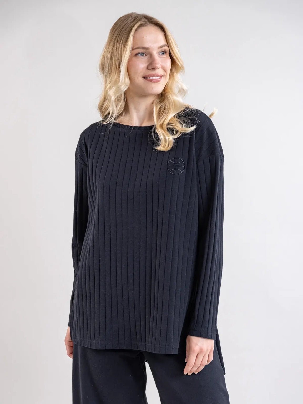 Olos Ribb Shirt Black
