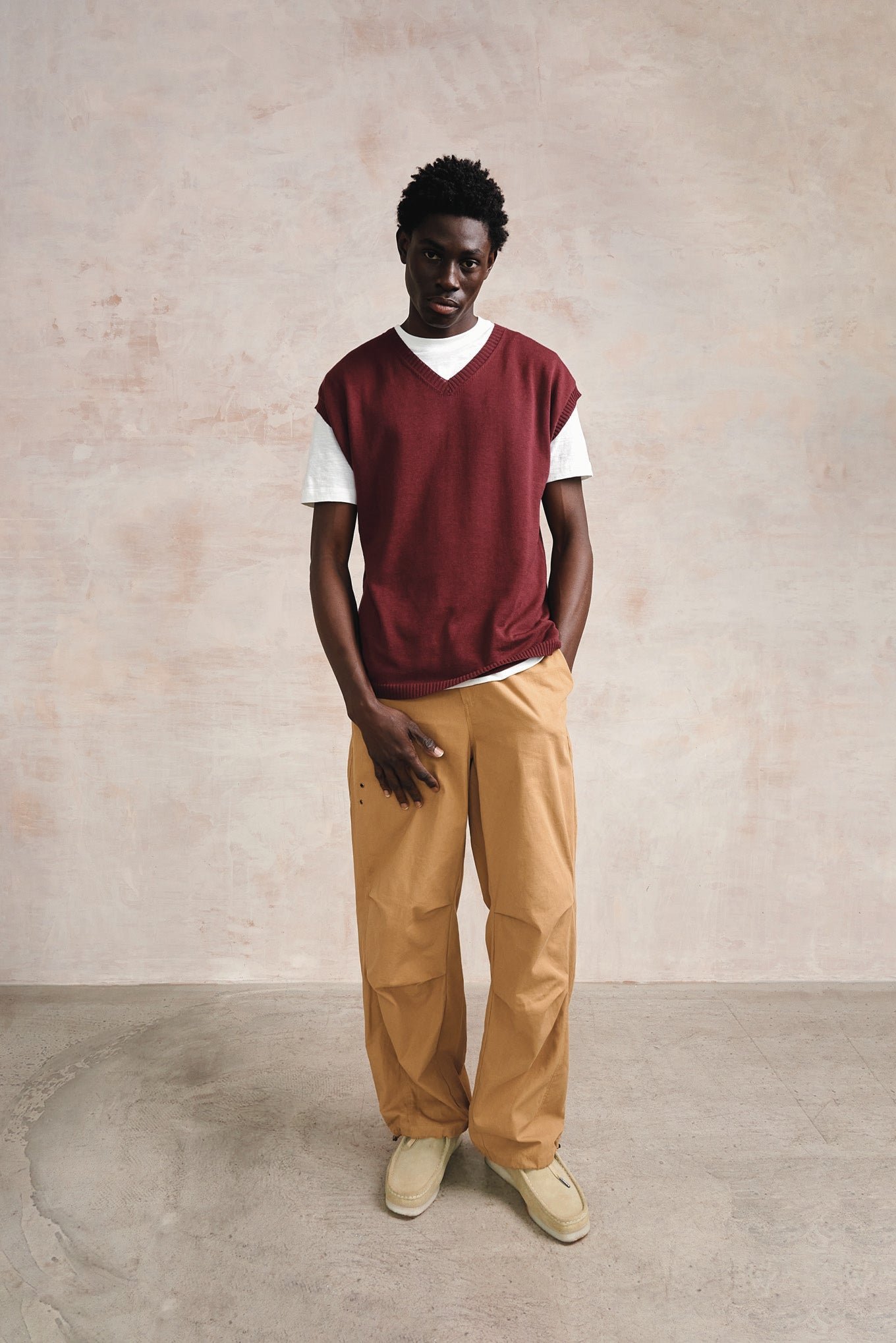 Safari Men's Organic Cotton Trousers Camel