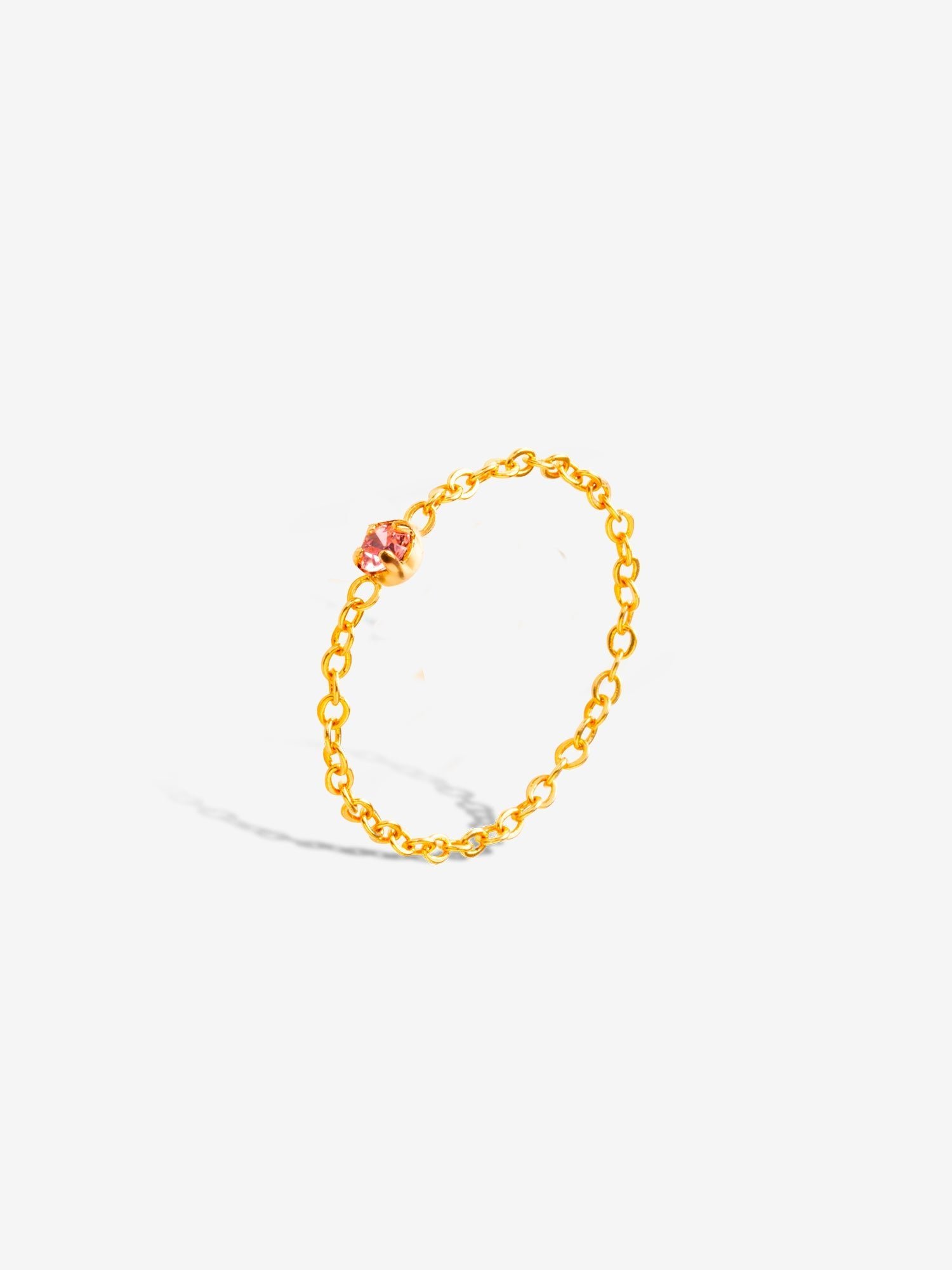 Alban Ring Pink chain