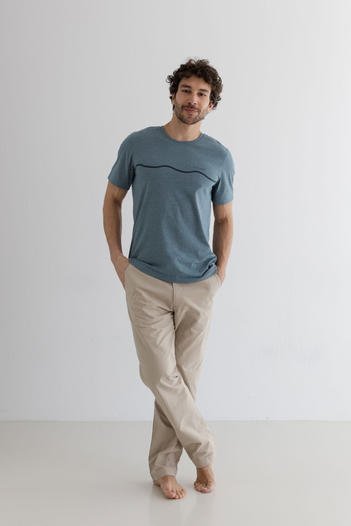 Berkner T-shirt Storm Blue
