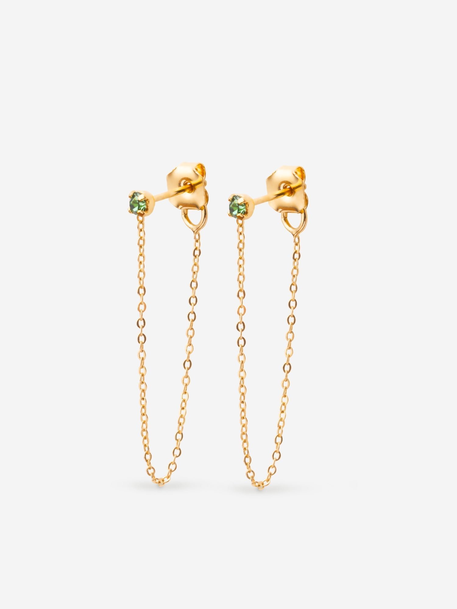 Bastien Earrings Khaki