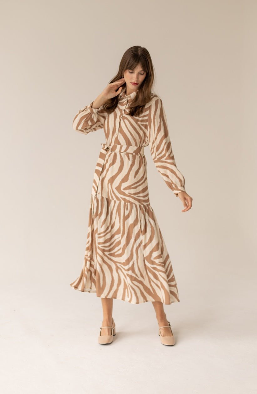 Zebra Caramel Mekko