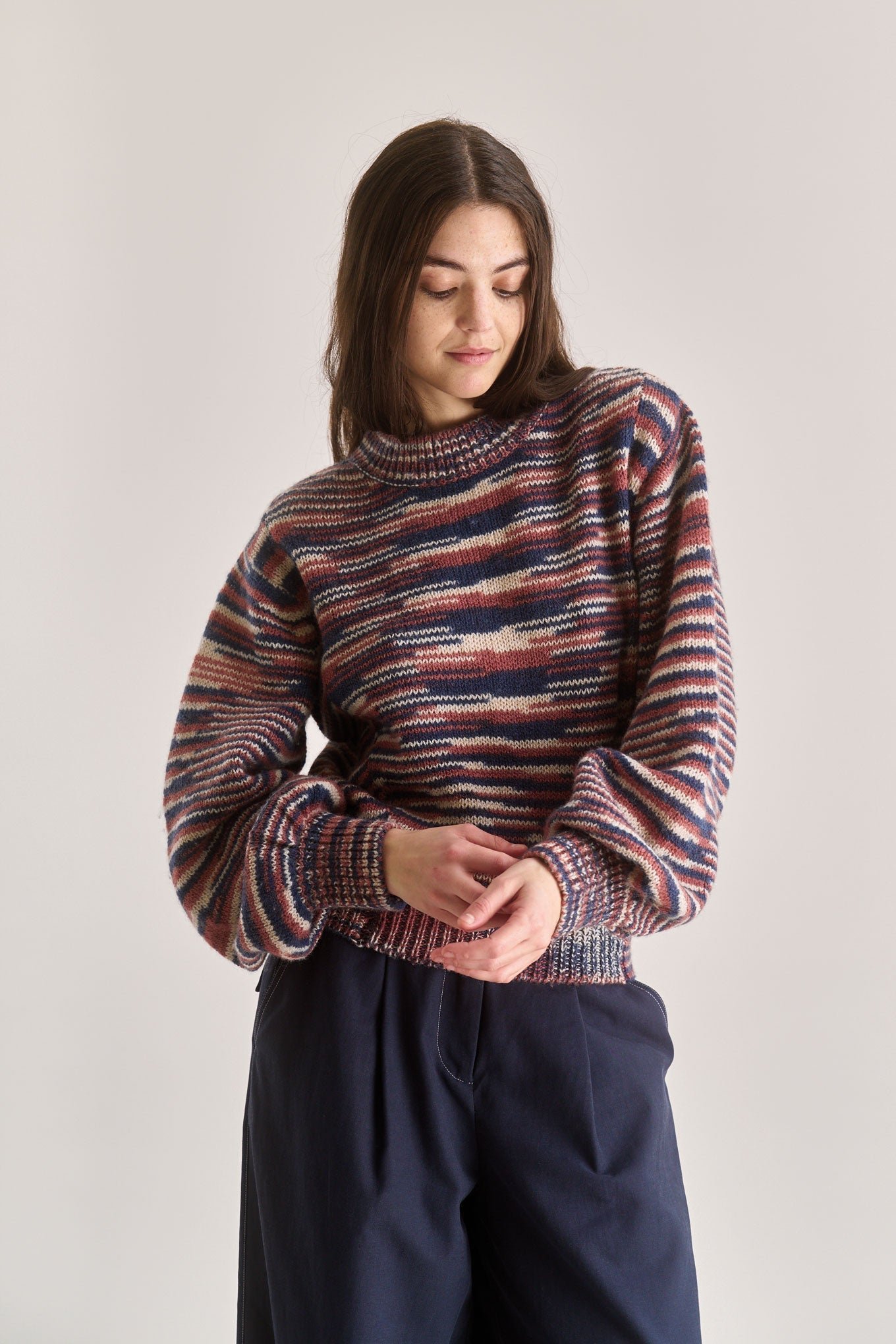 Sang Lamb Wool Top Pink