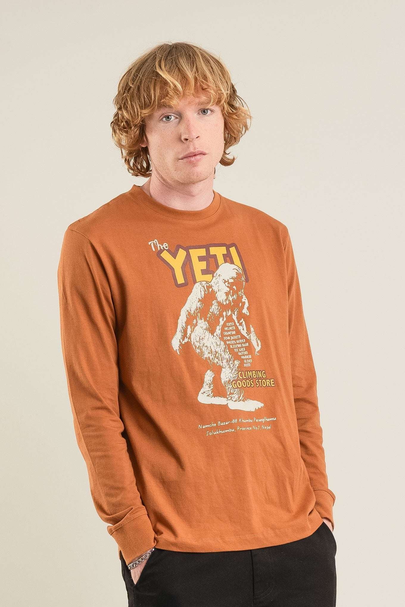 YETI Organic Cotton Tee Brass