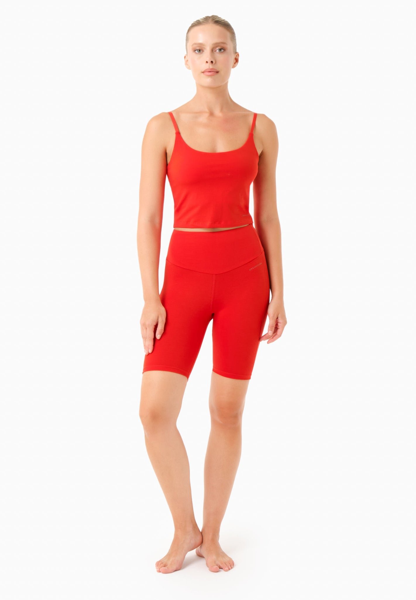 Lilly Biker Shorts Red Hot