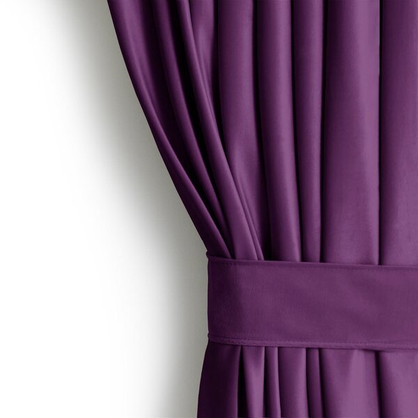 Amelia Home pimennysverho Velvet, 140x270 cm, violetti