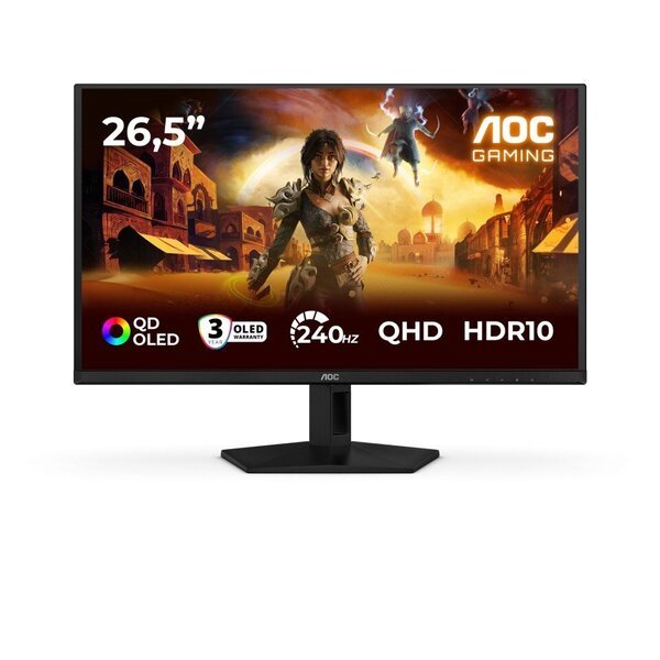 Näyttö AOC Q27G41ZDF 26,5" QD‑OLED 240 Hz pelinäyttö