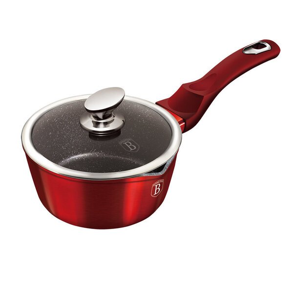 Berlinger Haus Metallic Line kattila kannella Burgundy Edition, 1,2 l