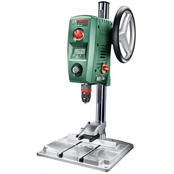 Bosch-porapuristin - PBD 40 (710W, toimitetaan laatikossa, jossa on 1 rinnakkaisrajoitin ja 1 pikakiinnike)