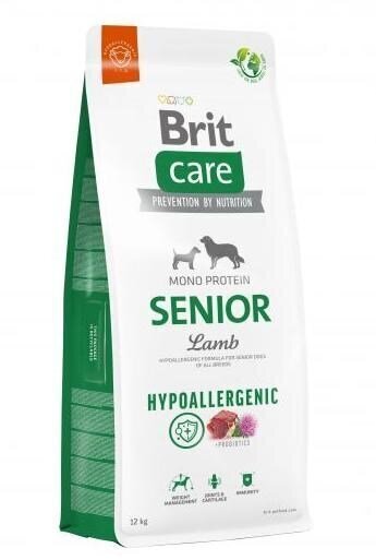 Brit Care Senior ikääntyville koirille lammasta ja riisiä, 12 kg