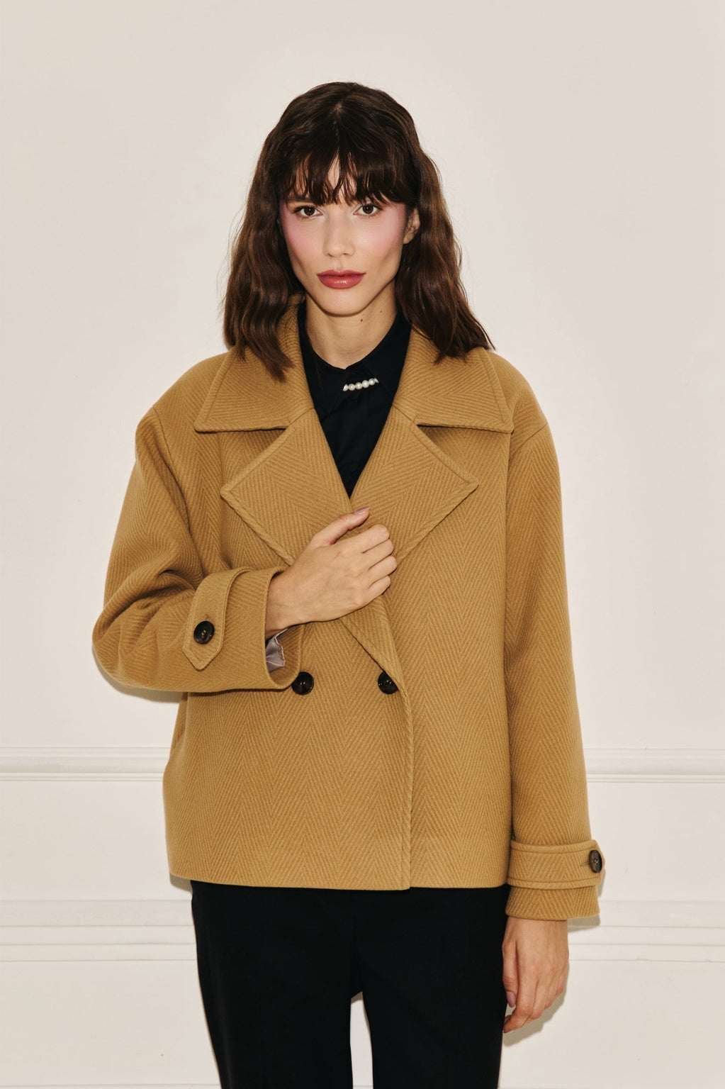 Wool Jacket Beige