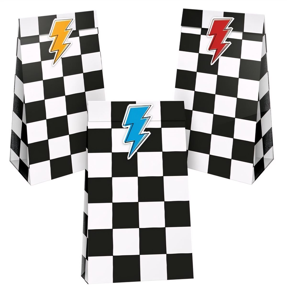 Lahjapussit - Ruutulippu, Race On, 6 kpl