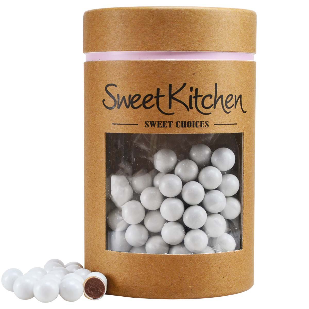 Suklaapallot 10 mm – Valkoiset, 70 g