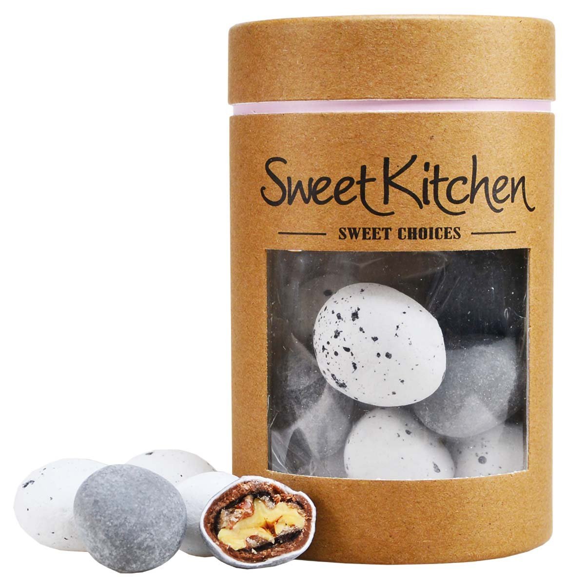 Chocolate Rocks – harmaa/valkoinen, 100 g