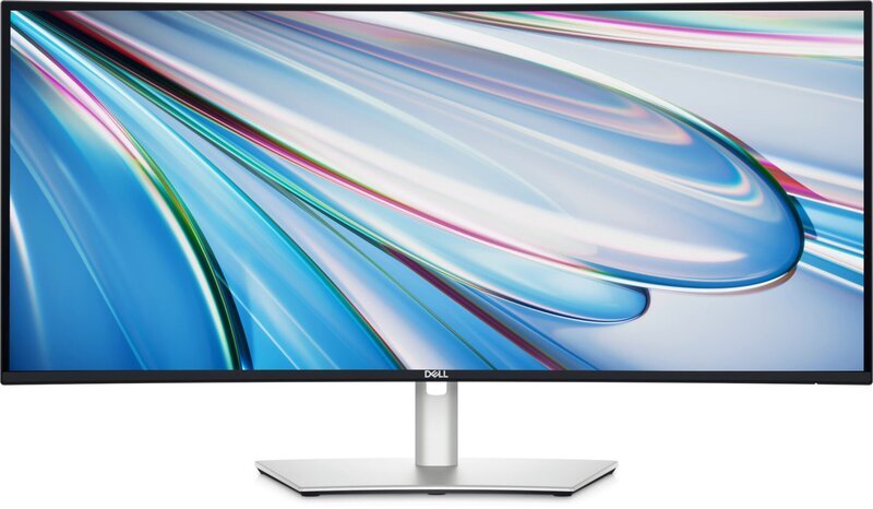 Näyttö Dell UltraSharp U3425WE Curved 34.14" 4K UHD IPS Black 120Hz 300cd/m2 100% sRGB, Thunderbolt 4 90W, USB Hub, Speakers