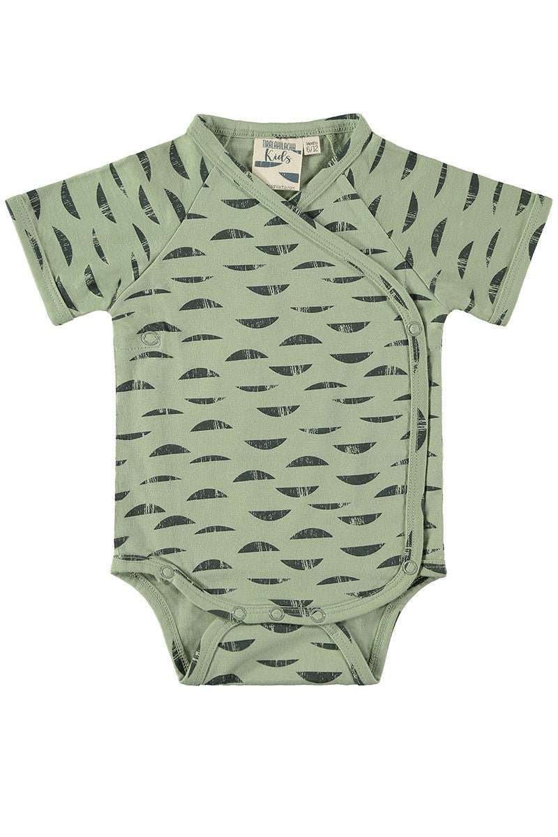 Baby's Enar Bodysuit Reflections Green