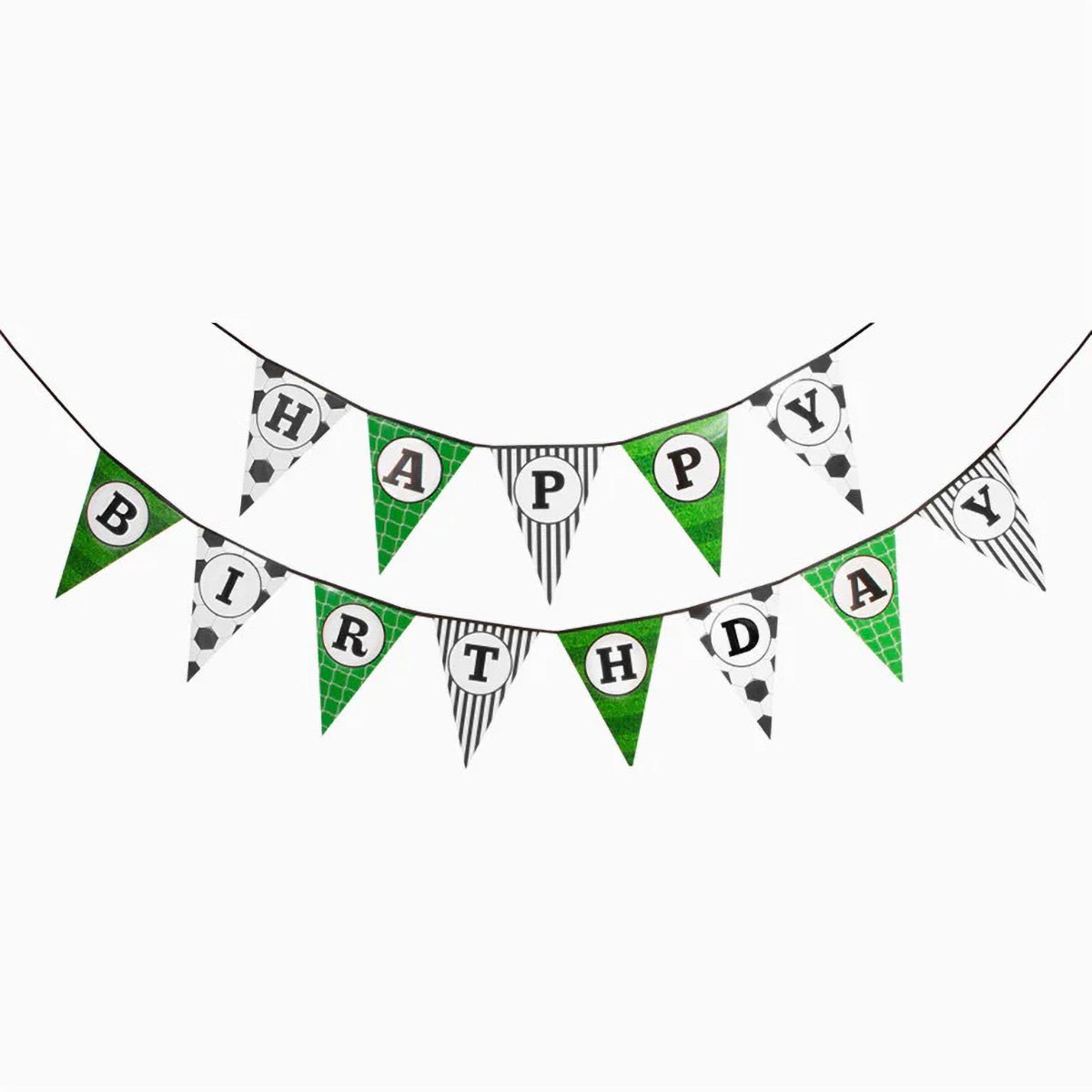 Viirinauha – Jalkapallo Happy Birthday, 5m