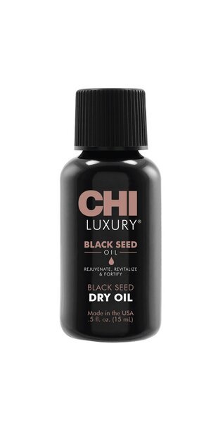 CHI Luxury Black Seed Dry Oil, kuiva musta kuminaöljy 15 ml