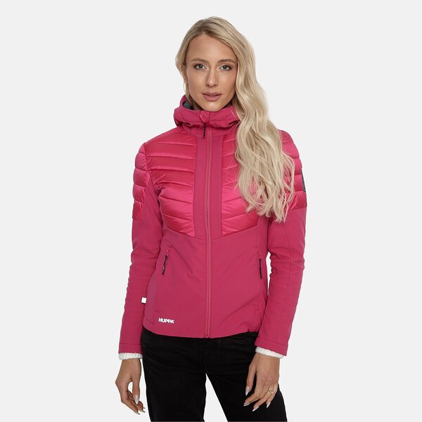 Huppa Naisten Softshell takki ARIA, fuchsia