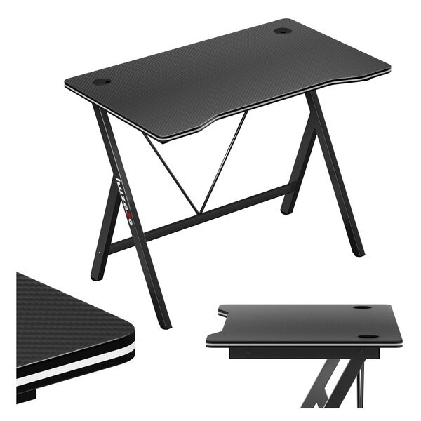 Huzaro Hero 1.4 black pelipöytä 100 cm – kompakti, Carbon-pinnoite