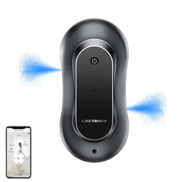 Ikkunanpesurobotti Liectroux YW810 APP-ohjaus – Tuplasumutus – 10 puhdistusliinoja