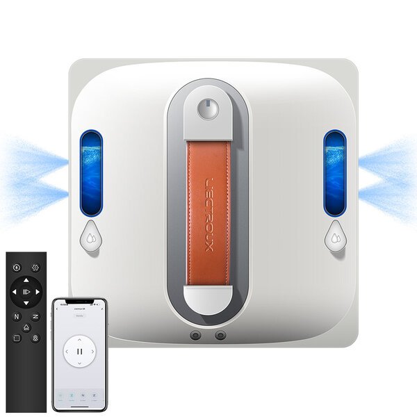 Ikkunapesurobotti Liectroux S11, 4-suuntainen suihkutus, lasintunnistus, Bluetooth-ohjaus