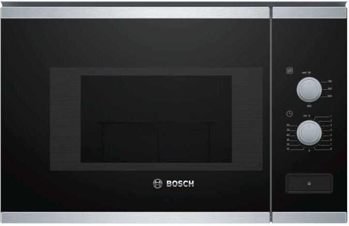 Integroitava mikroaaltouuni Bosch BFL520MS0, 20 L, ruostumaton teräs