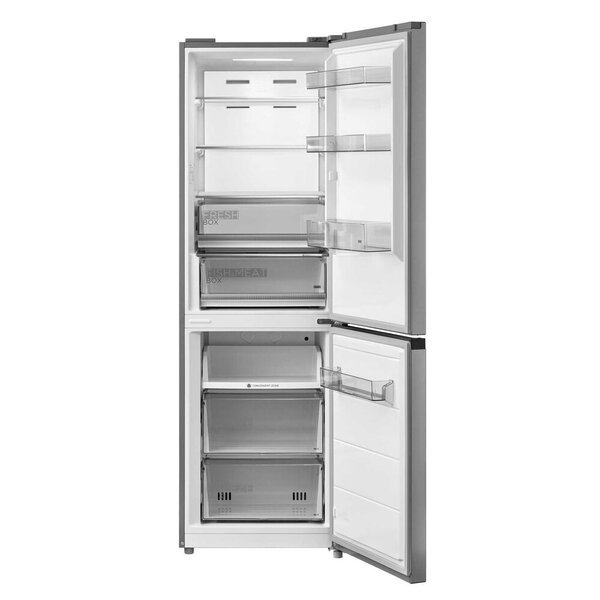 Jääkaappi Midea 338 l (216/122 l) No Frost, Steel