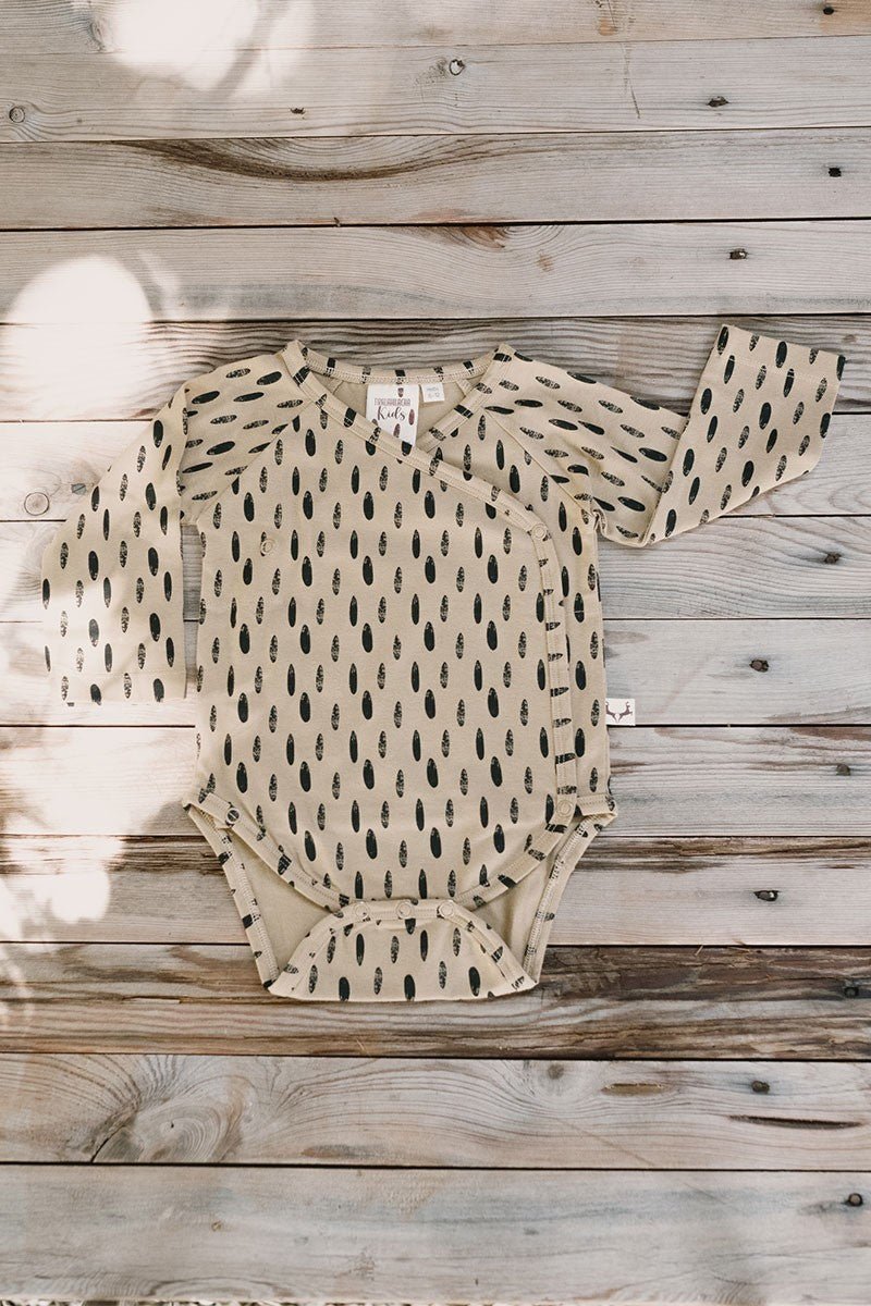 Baby's Jael Bodysuit Stones Beige