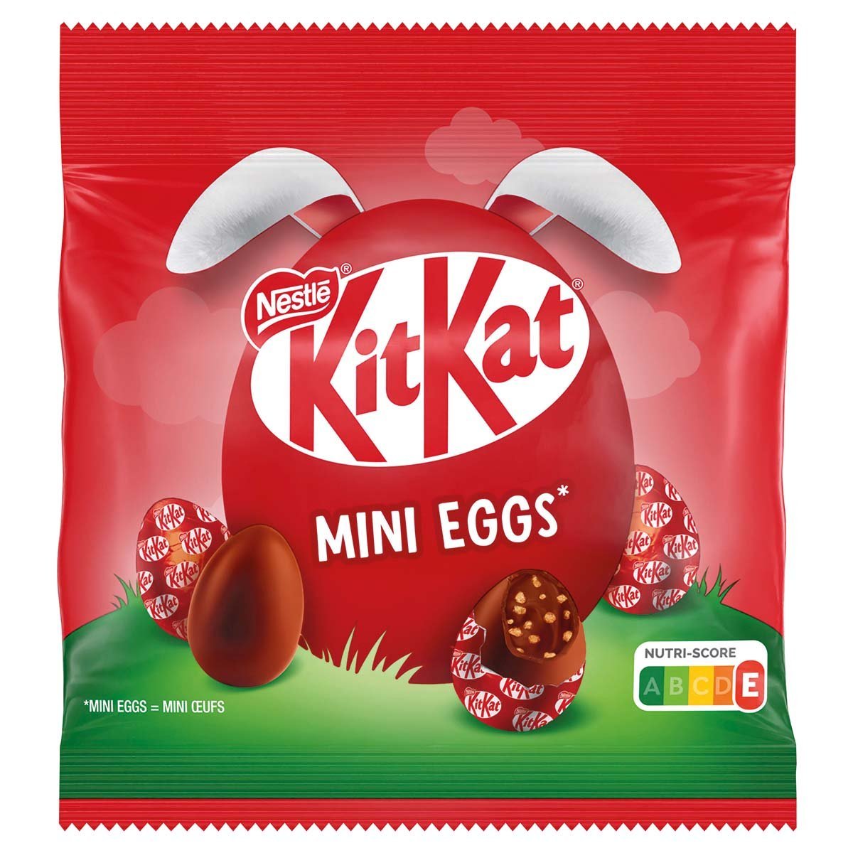 KitKat Mini maitosuklaamunat vohvelipaloilla 89 g