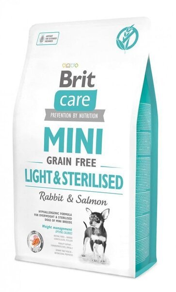 Brit Care Mini Light & Sterilised, 2kg