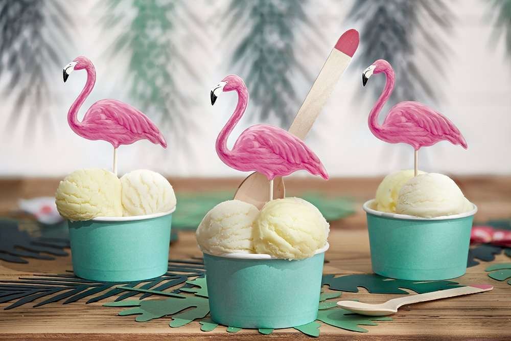Koristetikut - Flamingo, 6kpl
