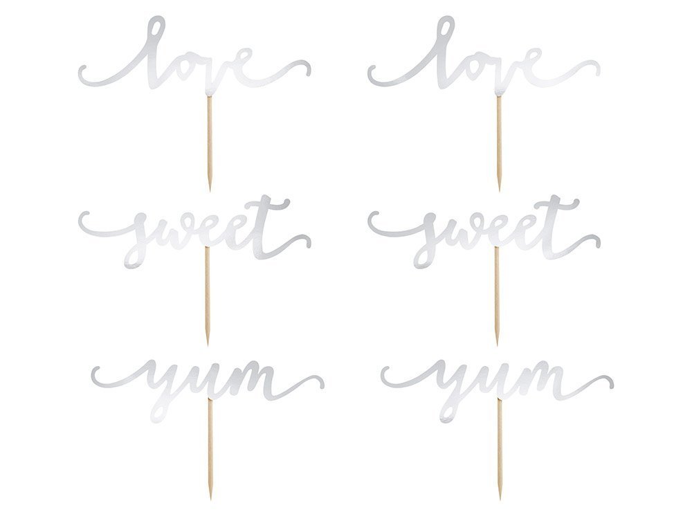 Koristetikut love sweet yum - Hopea