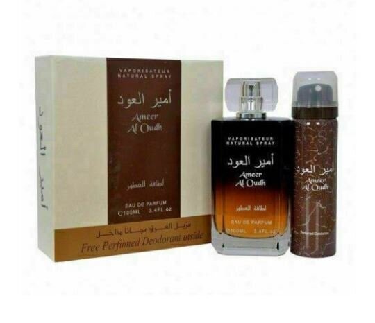 Unisex-hajuvesi Lattafa Ameer Al Oudh EDP, 100 ml