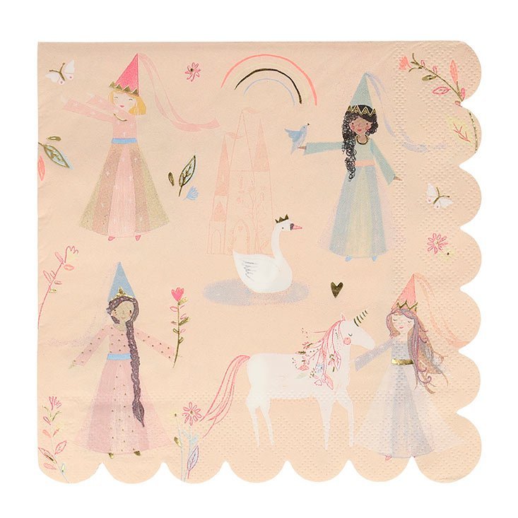 Prinsessa Lautasliinat, 16 kpl