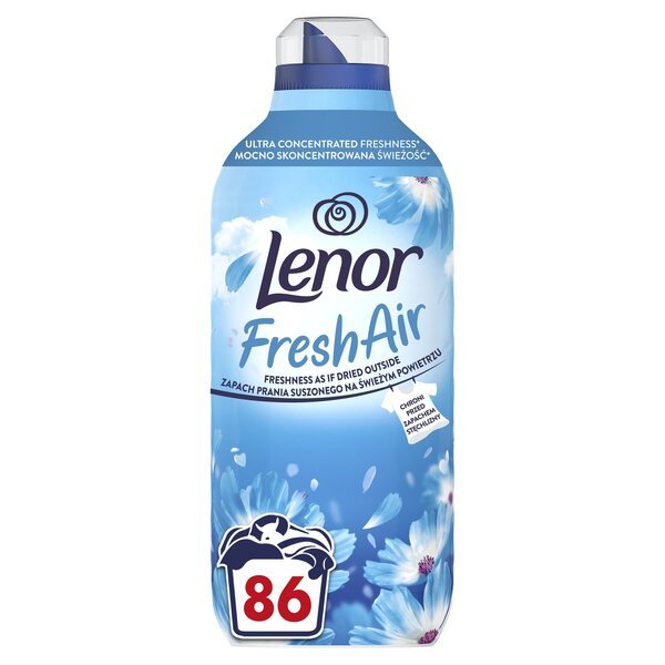 Lenor pyykinhuuhteluaine Fresh Wind, 1,204 l