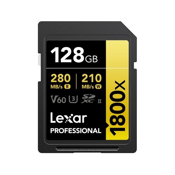 Muistikortti Lexar® Professional 1800x 128GB LSD1800128G