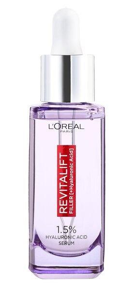 L'Oreal Paris Revitalift Filler 1,5% Hyaluronic Acid Anti-Wrinkle Serum -seerumi 30ml