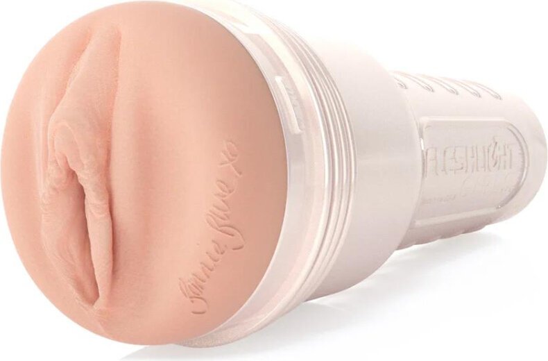 Masturbaattori Fleshlight Bonnie Blue 1K Signature vagina, kuvioitu kanava, realistinen tunne, huomaamaton kotelo