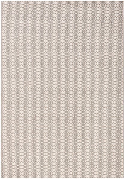 Matto sisä- ja ulkokäyttöön „Coin” 240x340 – harmaa tasokudottu, Hanse Home