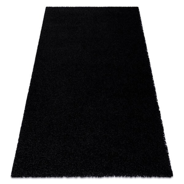 Matto SOFFI shaggy 5cm musta