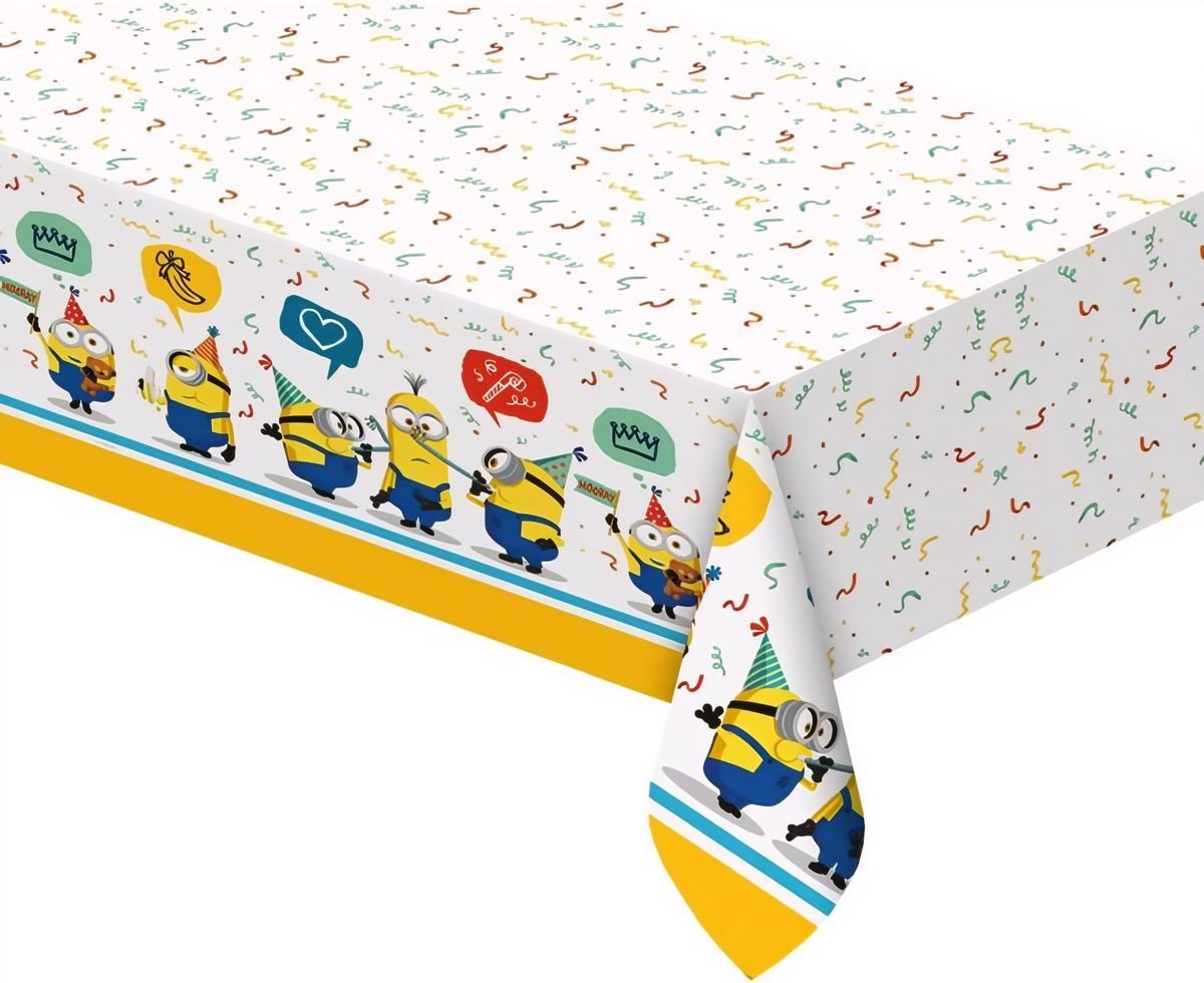 Muovinen pöytäliina - Minions The Rise of Gru, 120 × 180 cm