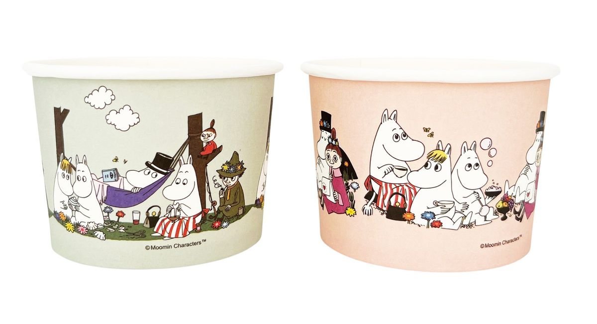 Herkkukipot - Muumi, pastelli, 8 kpl